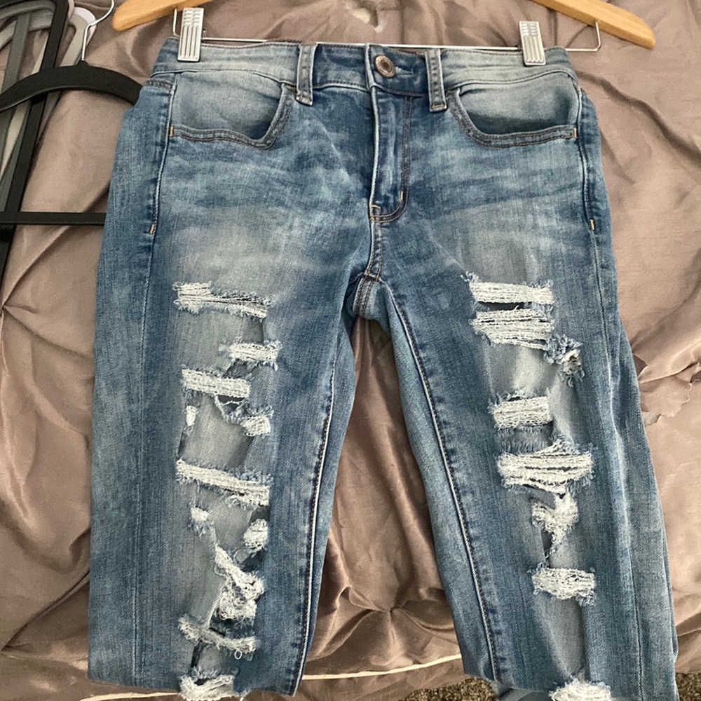 American eagle skinny jeans size2